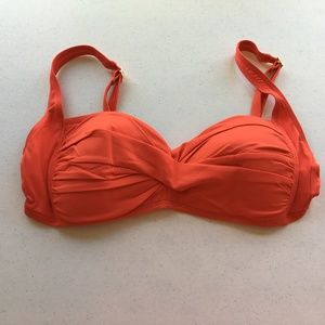 NEW La Blanca, by Boston Proper twist bikini top